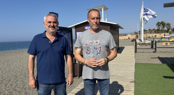 La playa del Hornillo de Almayate renueva su puesto de socorro y mejora sus equipamientos