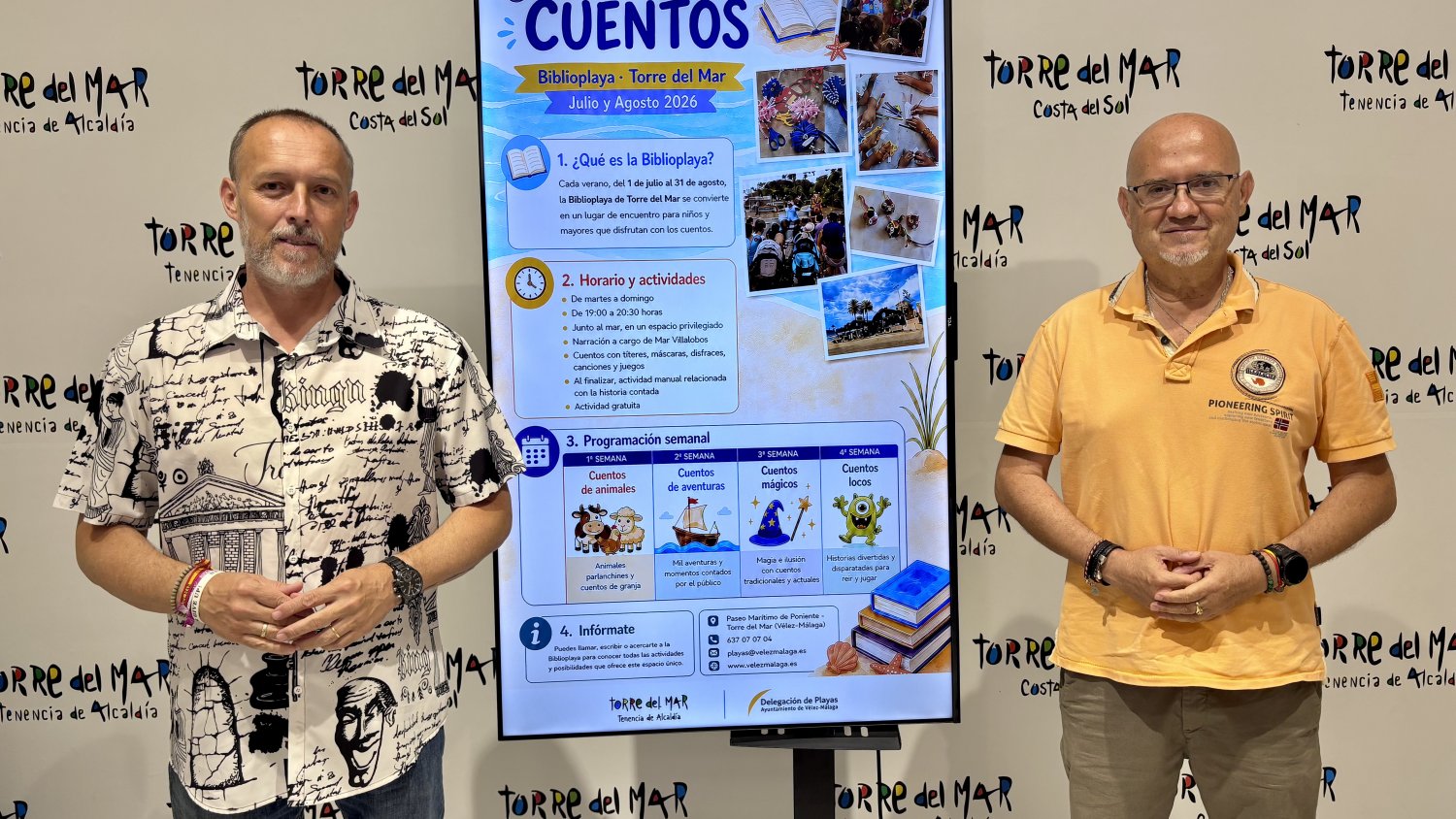 La Biblioplaya de Torre del Mar regresa con cuentos y actividades para el verano