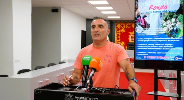 Ronda anuncia las IV Jornadas de Montaña, Espeleología y Barranquismo que se celebrarán en septiembre
