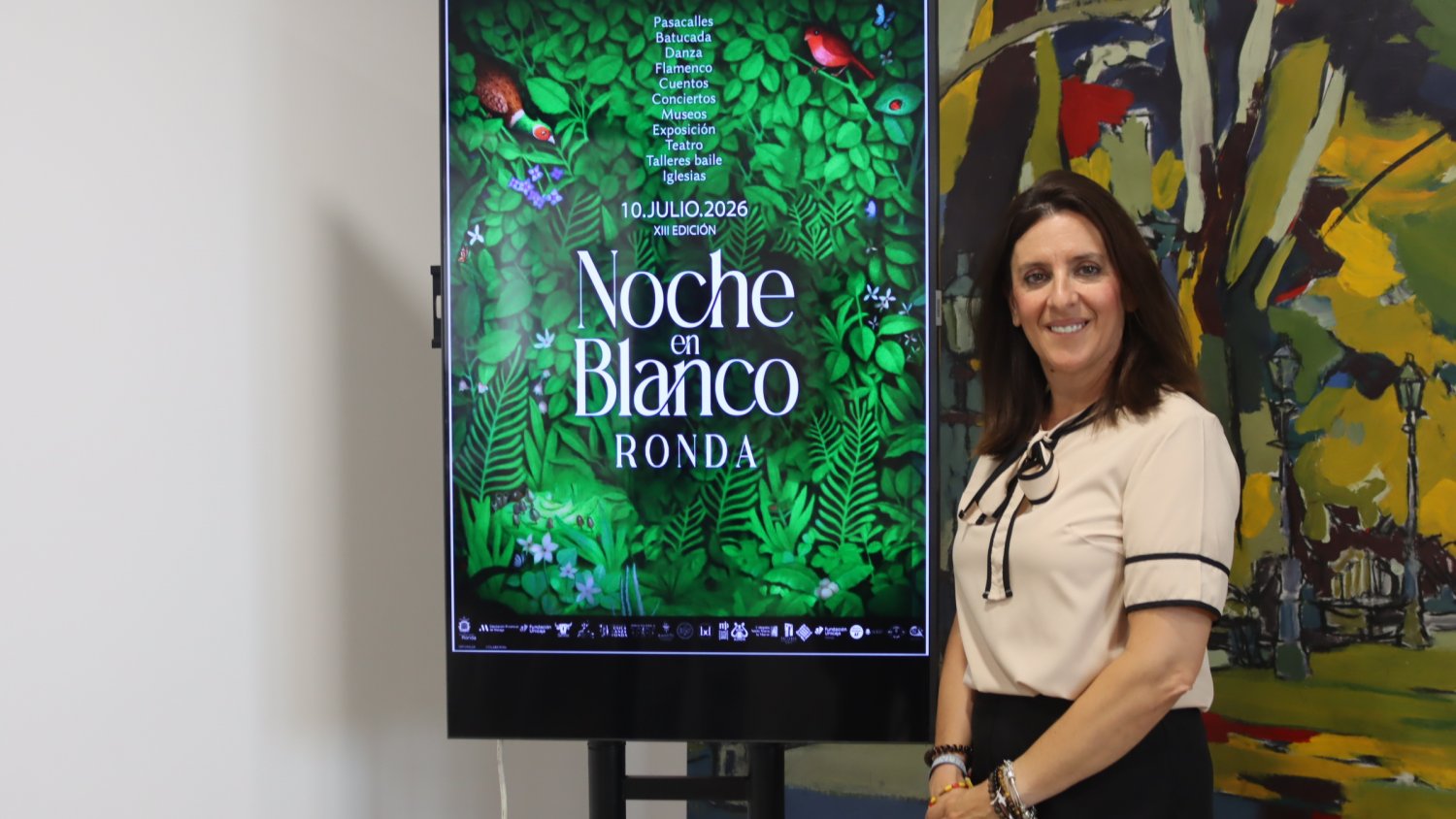 El Ayuntamiento de Ronda presenta la XIII edición de la 'Noche en Blanco' que se celebrará el viernes 10 de julio