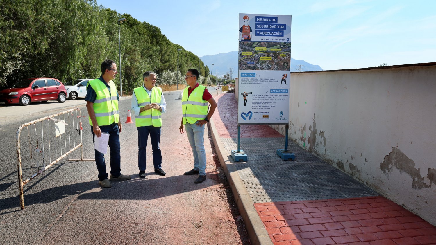 Marbella inicia la adecuación de la parcela del futuro intercambiador de San Pedro Alcántara
