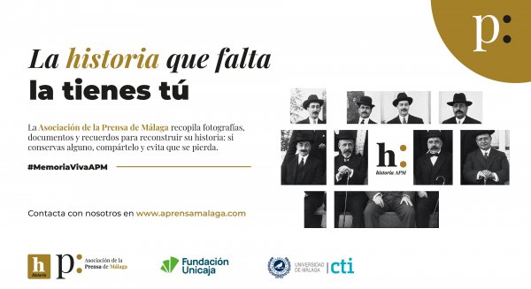 Lanzan una campaña ciudadana para recuperar documentos que preserven la historia de la Asociación de la Prensa de Málaga