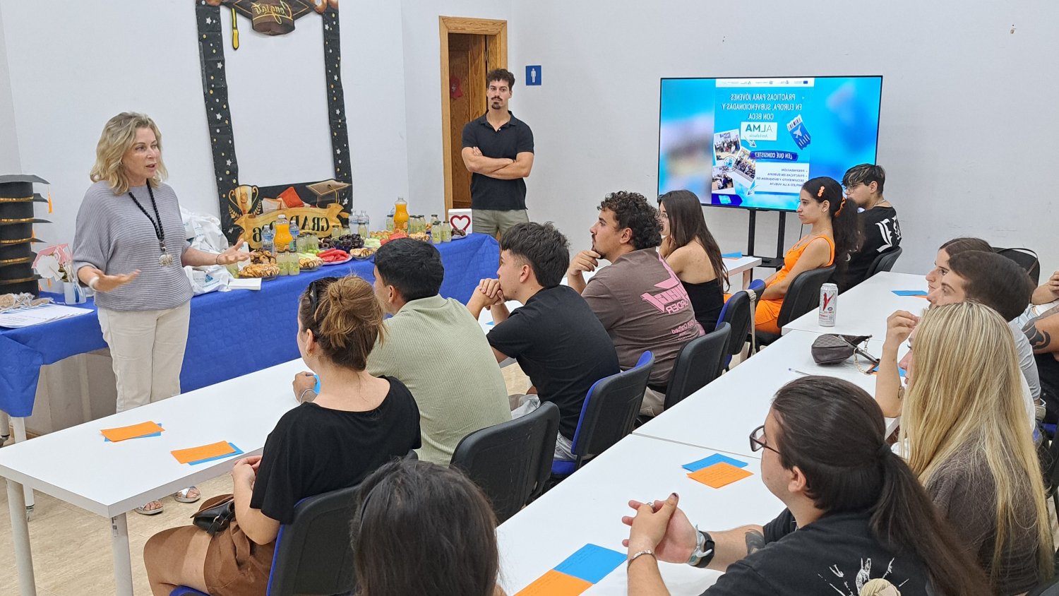 Jóvenes de Málaga participan en el programa Alma impulsado por la Junta de Andalucía y DYAR con prácticas en Europa
