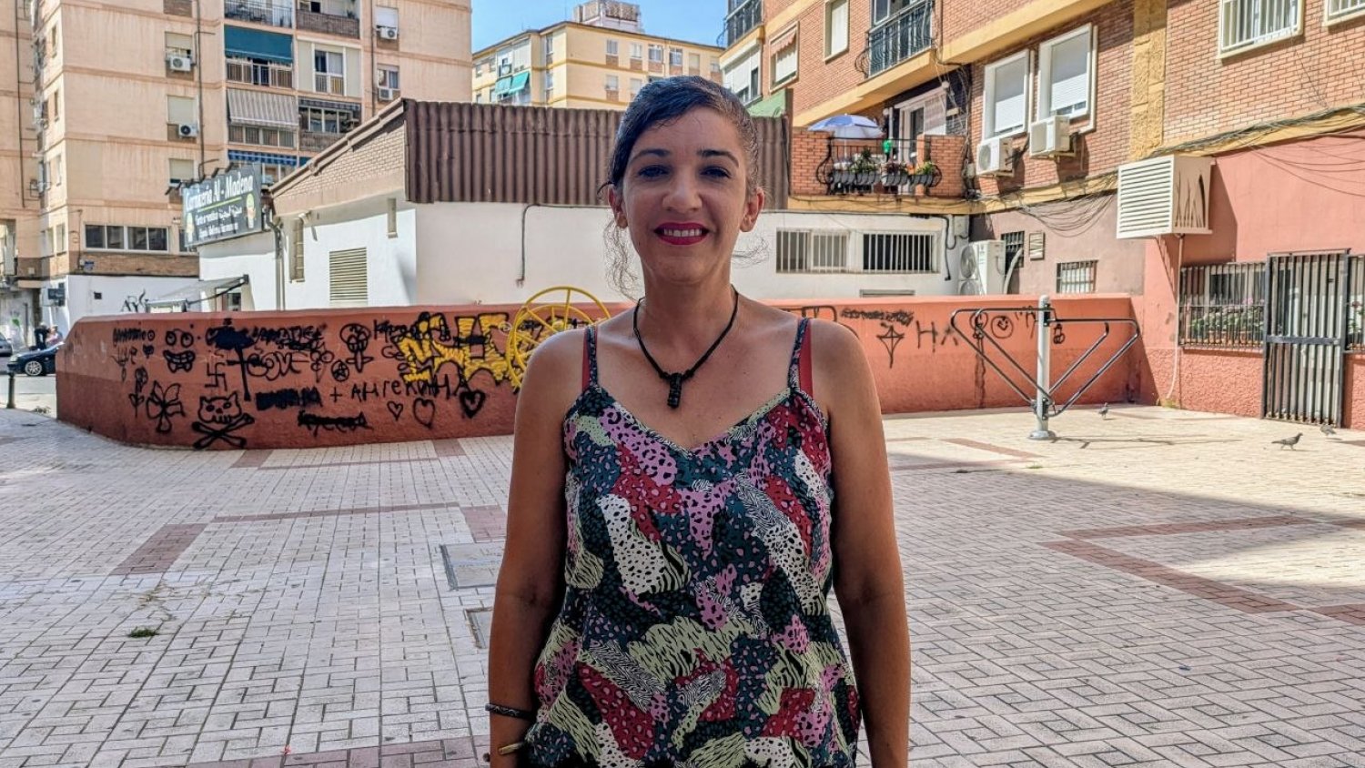 Morillas pide al Ayuntamiento que deje de criminalizar a las familias que viven en caravanas en Sacaba y actúe a su favor
