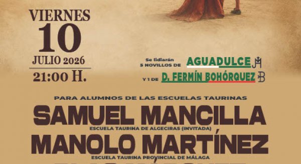 La Escuela Taurina de la Diputación de Málaga inaugura en Marbella el nuevo circuito internacional