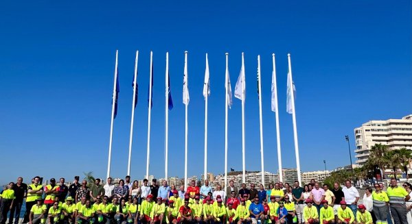Fuengirola refuerza la excelencia de sus playas renovando todos los reconocimientos existentes en el litoral