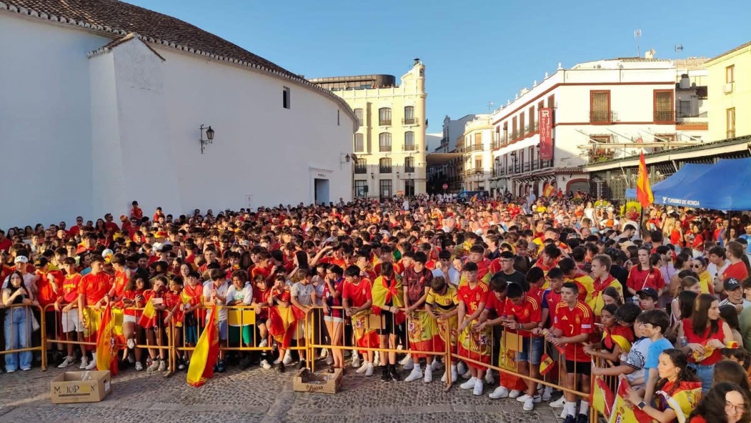 El Ayuntamiento de Ronda colocará una gran pantalla para seguir el próximo partido de la Selección Española 