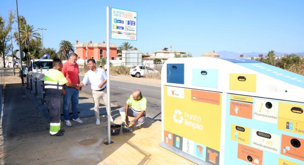 Marbella mejora la información ciudadana sobre limpieza con nueva cartelería y señalización
