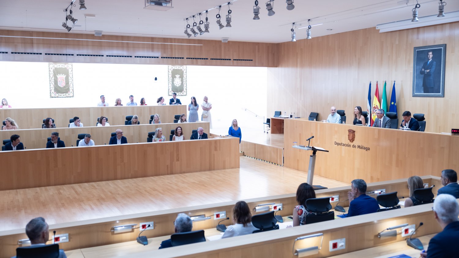 Jesús María Claros y José Martín toman posesión como diputados provinciales