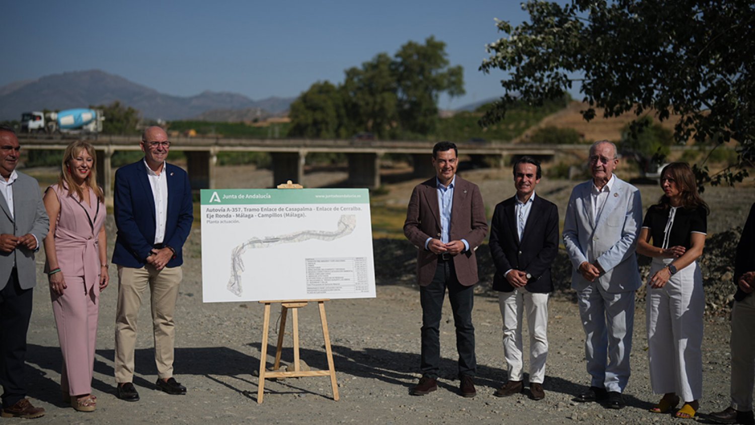 Comienzan las obras del tramo Casapalma-Cerralba en la autovía Málaga-Ronda-Campillos