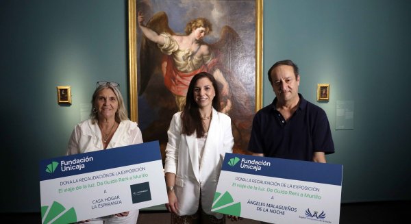 La Fundación Unicaja destina la recaudación de 'El viaje de la luz' a los Ángeles Malagueños de la Noche y la Casa de la Esperanza