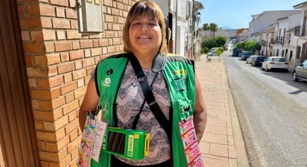 La ONCE deja 700.000 euros en la Peña Bética de Alameda