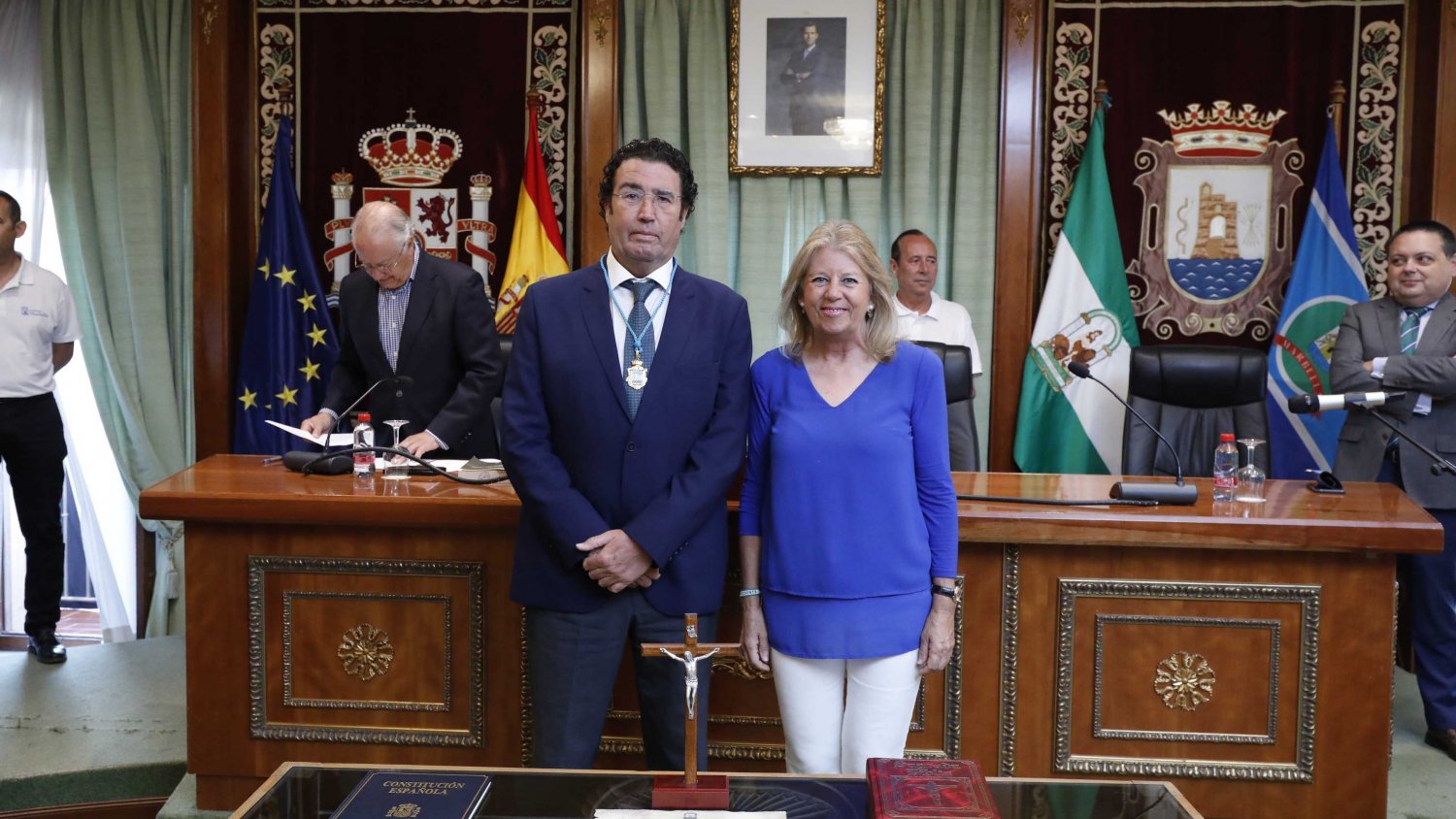 Carlos Alcalá se incorpora al Gobierno de Marbella tras tomar posesión como concejal en Pleno