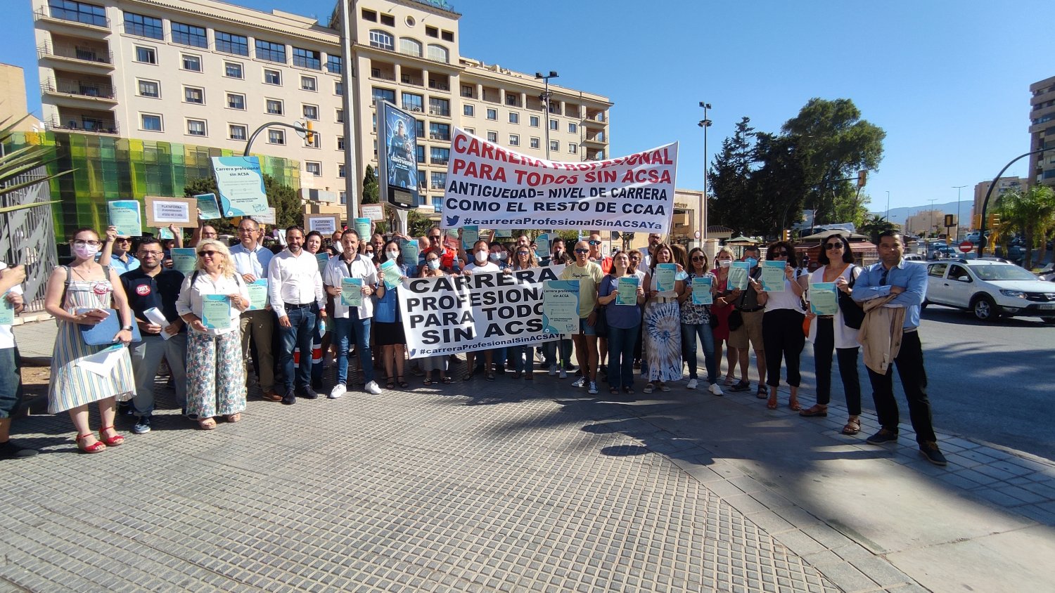 PSOE de Málaga reivindica una carrera profesional justa para los profesionales del SAS