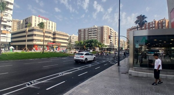 La Junta culmina la recuperación de la zona de Armengual de la Mota afectada por las obras del Metro de Málaga
