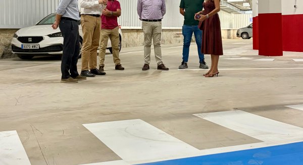 Mijas finaliza la obra del aparcamiento de Los Santos y ultima las pruebas para su apertura el próximo mes de septiembre   