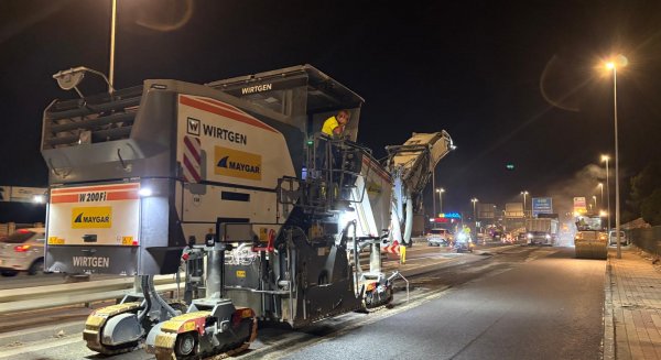 La Junta renueva el firme de diez kilómetros de la A-357 en el acceso a Málaga