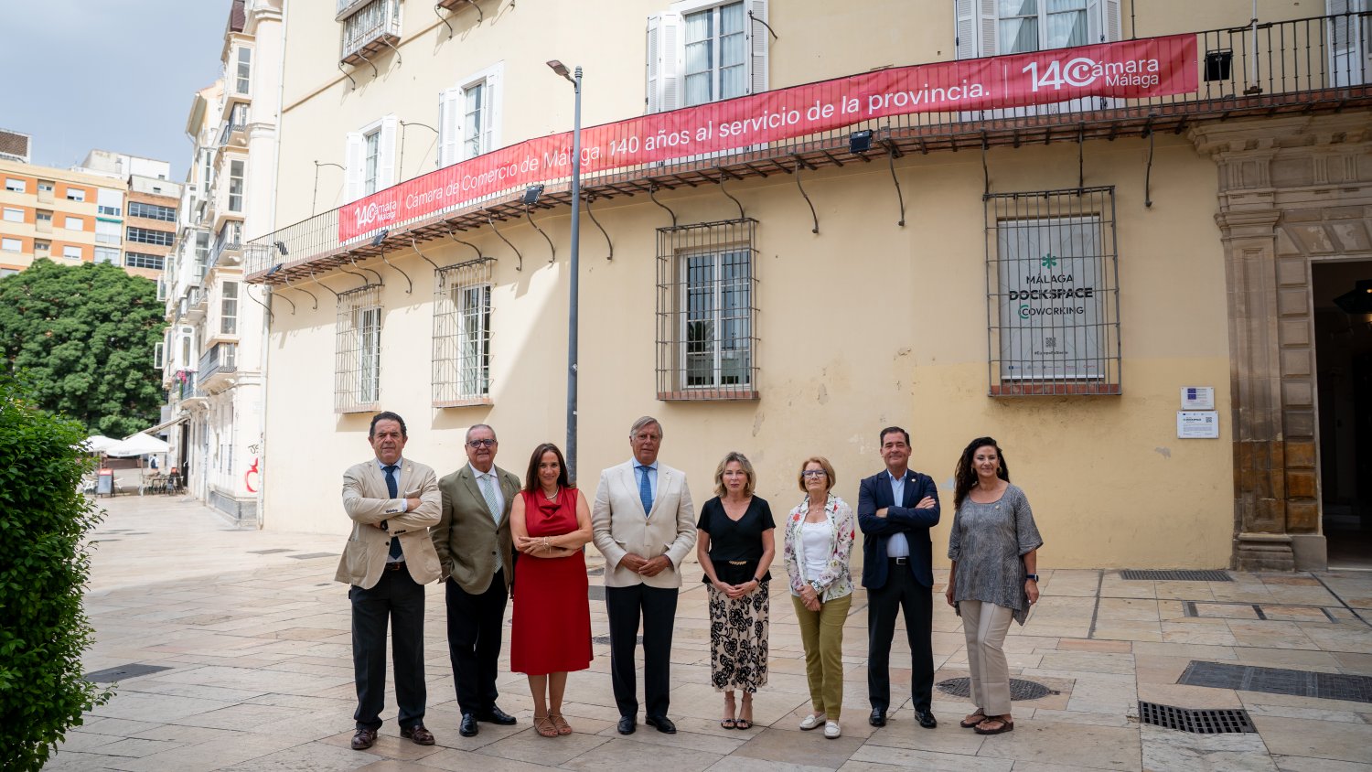 La Cámara de Comercio de Málaga conmemora 140 años al servicio de la provincia