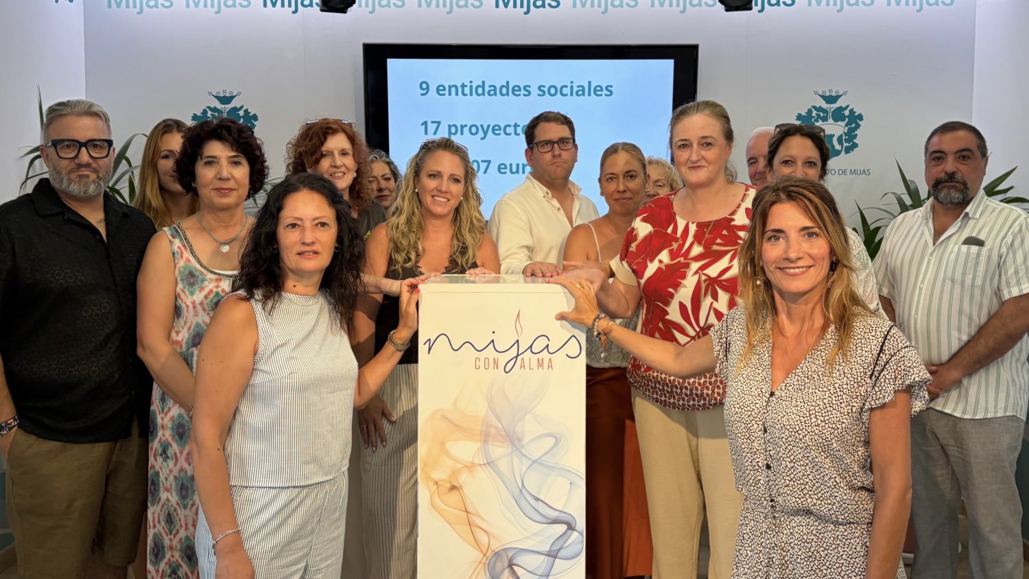 Mijas financia con 500.500 € a nueve entidades sociales que desarrollan un total de 17 proyectos de inclusión 