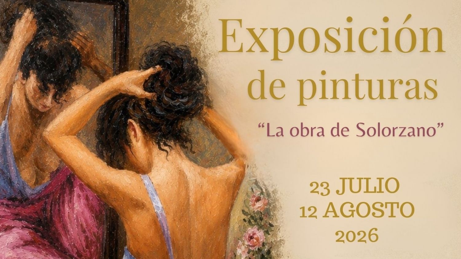 La Casa de Las Tejerinas alberga una nueva exposición con la obra del pintor Antonio Solórzano