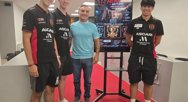 Ronda apoya el torneo de fútbol sala organizado por Galmax GT para recaudar fondos con destino al Mundial de Singapur