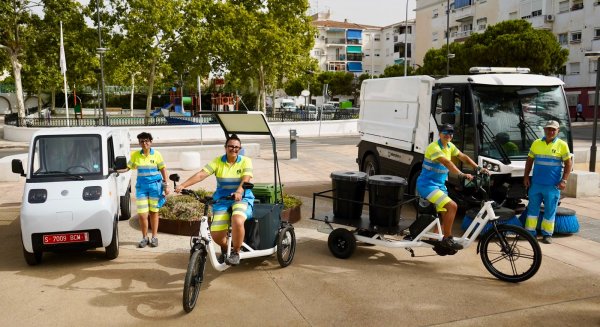 El Ayuntamiento de Torremolinos consolida el servicio de limpieza con la incorporación de nueva maquinaria