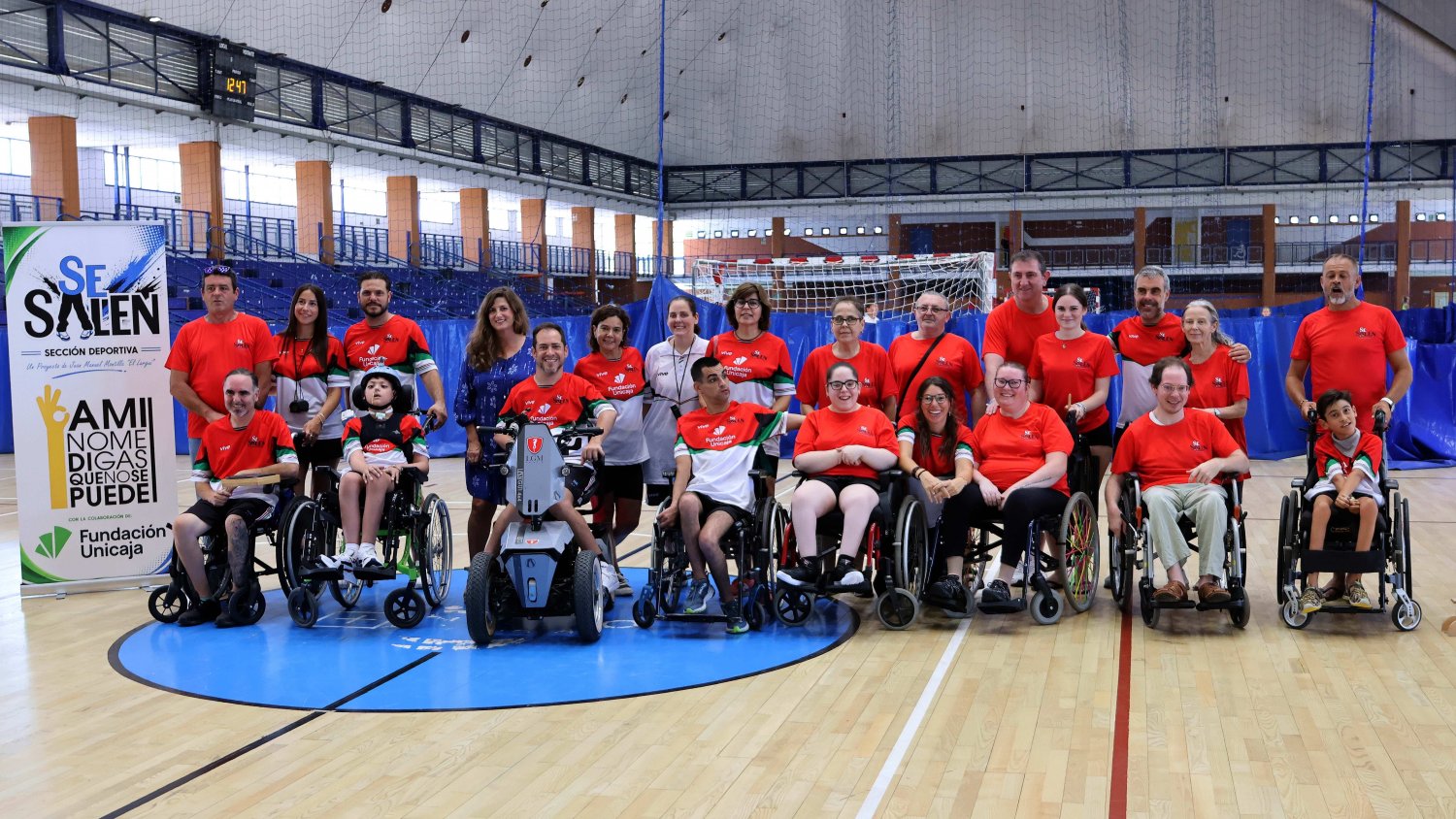 Fundación Unicaja impulsa la Escuela de Deporte Inclusivo ‘Se Salen’ de El Langui 