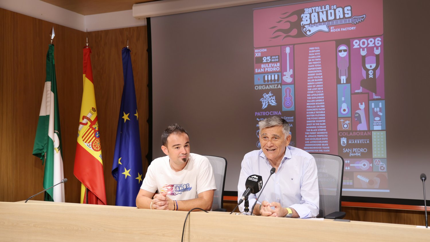 Marbella reúne a 60 bandas en la XII Batalla de Bandas de San Pedro Alcántara
