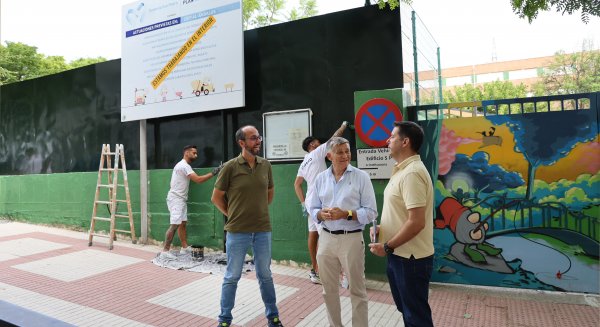 Marbella ejecuta este verano actuaciones de conservación y mejora en los cinco colegios públicos de San Pedro Alcántara