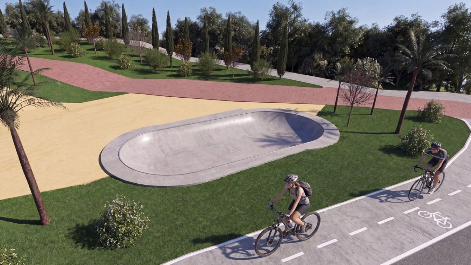 El Ayuntamiento de Torremolinos creará un circuito de Pump Track en El Pinillo