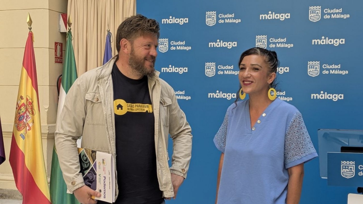 Con Málaga reclama declarar la ciudad zona tensionada y medidas para las familias de Avenida Europa 15