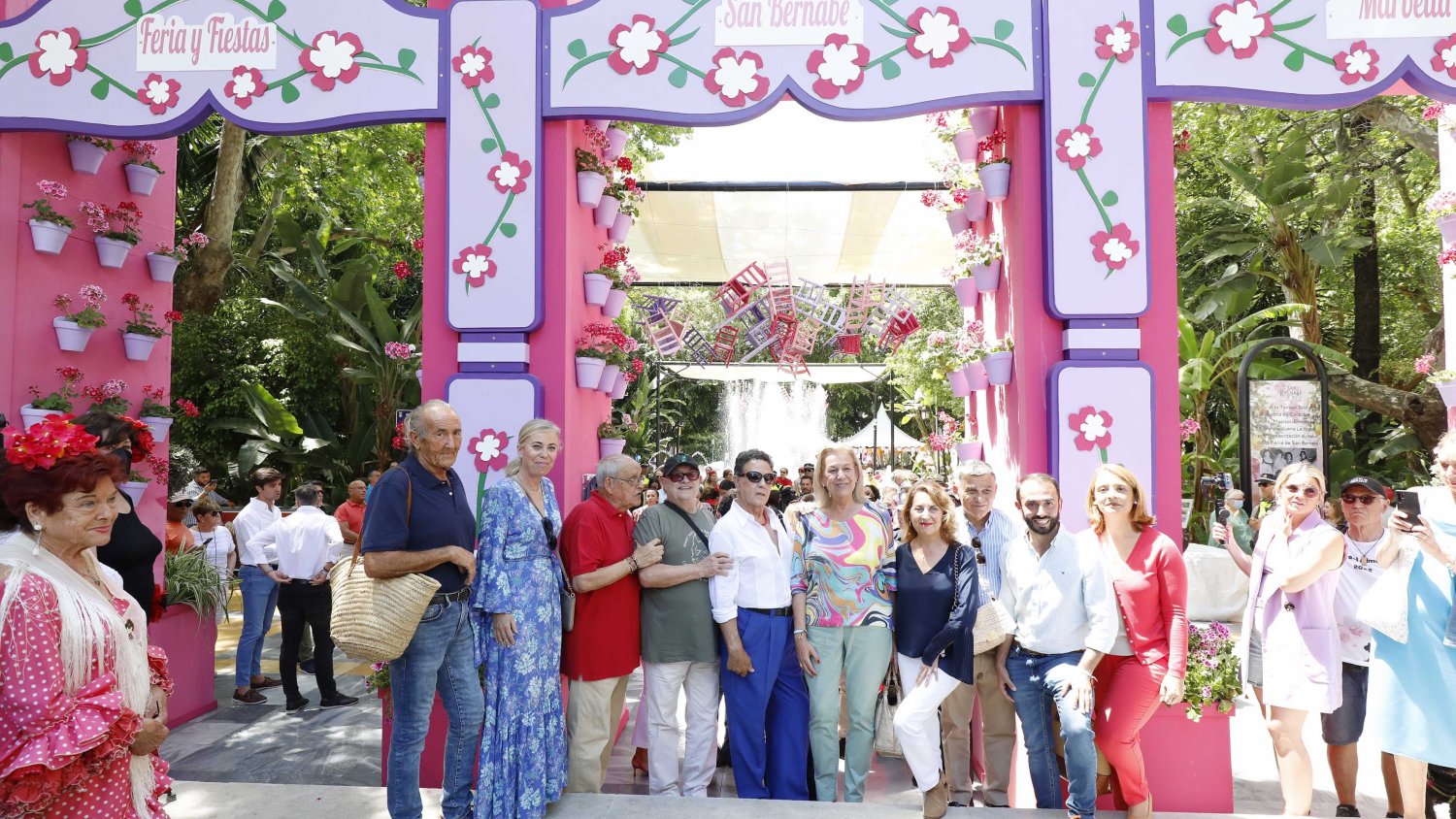 Marbella rinde homenaje a ‘La Tanque, Toñi y su ballet’ en el inicio de su Feria de Día