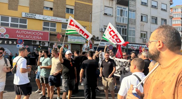 La huelga del sector de la automoción arranca con un seguimiento del 80% de los grandes concesionarios