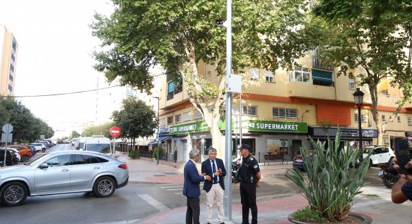 Marbella amplía la red de videovigilancia con ocho nuevas cámaras en San Pedro Alcántara