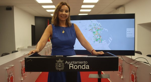 Ronda ofrecerá información, de forma interactiva, sobre la gestión de zonas verdes y el arbolado del núcleo urbano  