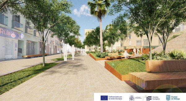 El Ayuntamiento de Málaga promueve la regeneración integral de la calle Ollerías con una inversión de 2,7 millones de euros