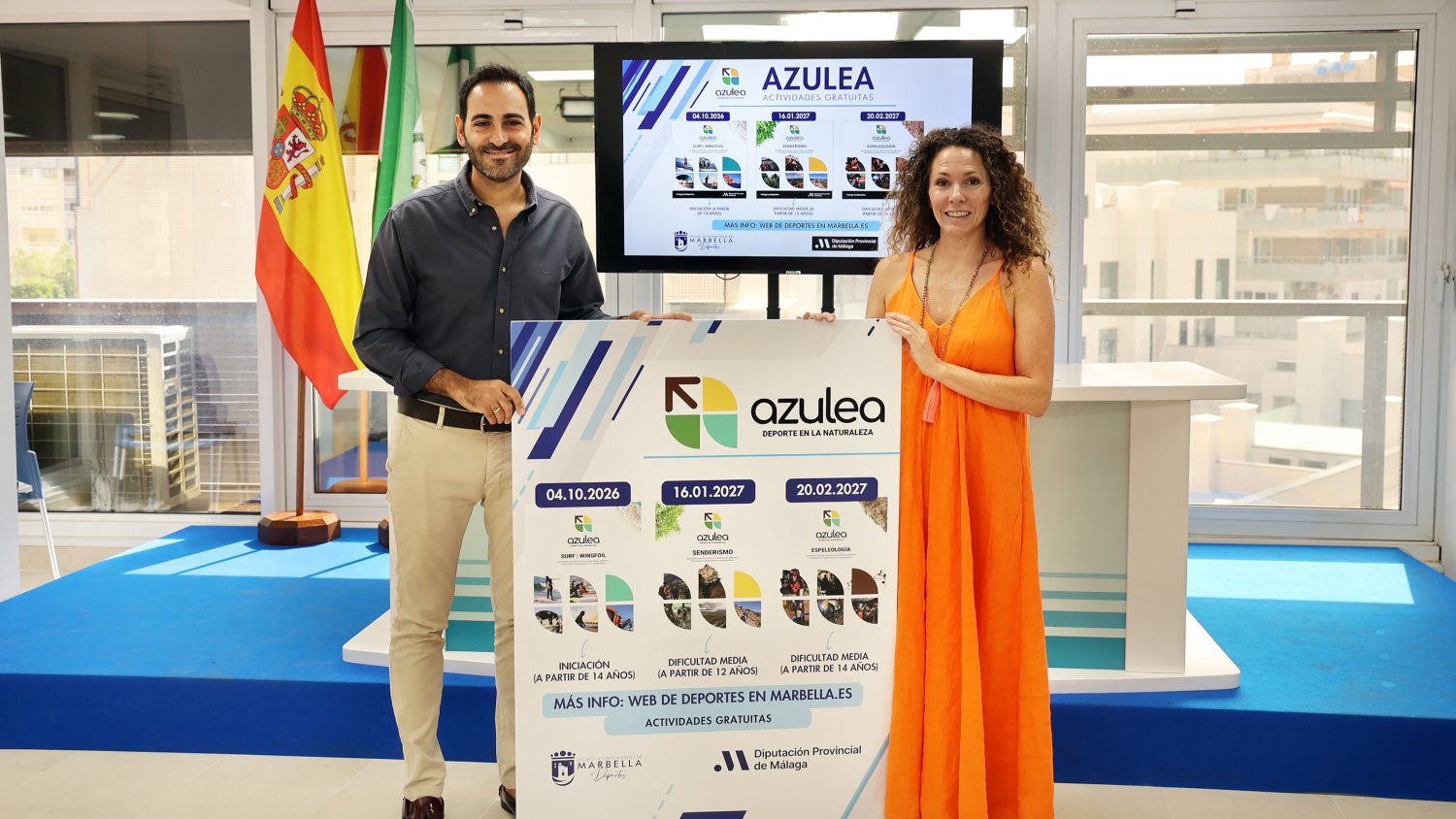 Marbella ofrece 63 plazas gratuitas para actividades deportivas en la naturaleza con el programa Azulea
