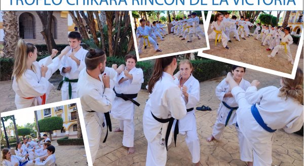 Rincón de la Victoria acoge el I Campeonato de Karate en el Pabellón Cubierto Municipal
