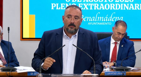 Vox denuncia la gestión del equipo de Gobierno del Partido Popular en el debate sobre el estado de Benalmádena