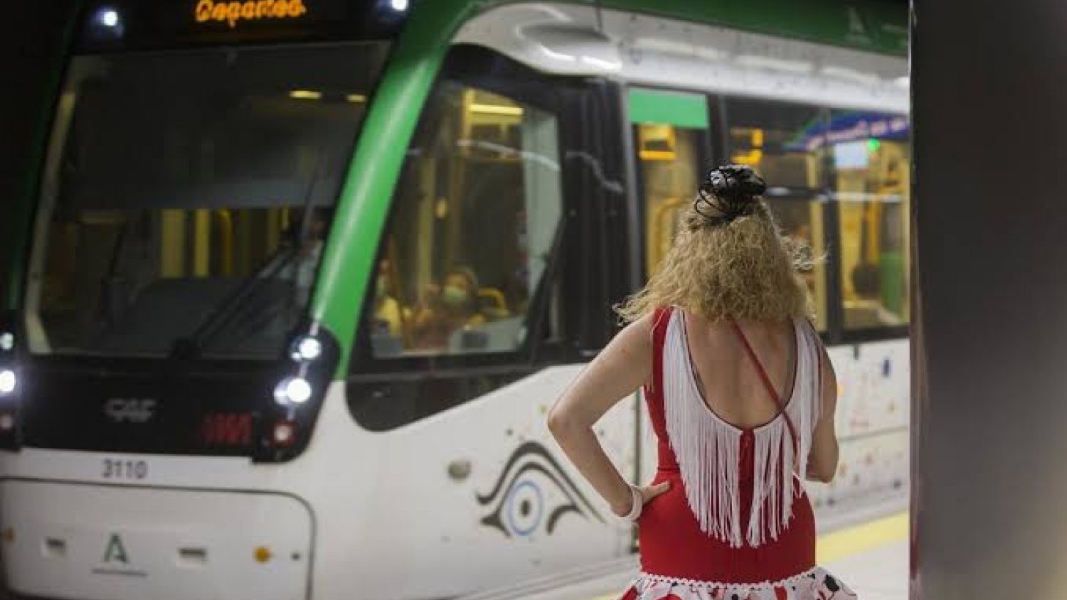 El Metro de Málaga activa un dispositivo especial de horarios y seguridad para la Feria