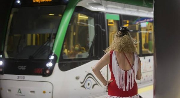 El Metro de Málaga activa un dispositivo especial de horarios y seguridad para la Feria
