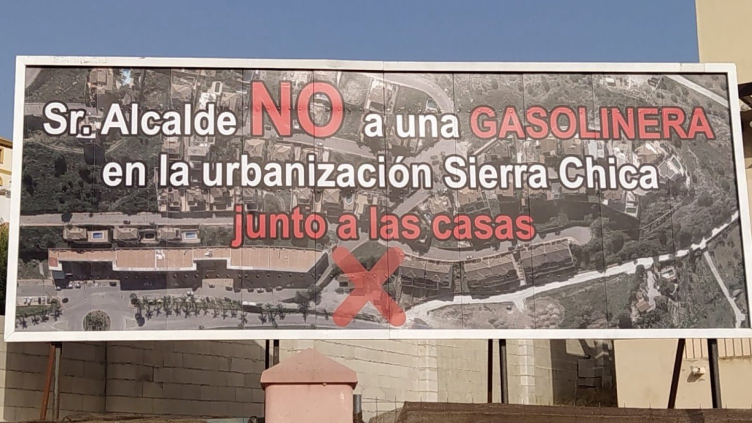 Vox denuncia en Coín la reactivación en agosto de una gasolinera rechazada por los vecinos