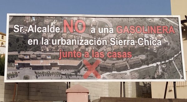 Vox denuncia en Coín la reactivación en agosto de una gasolinera rechazada por los vecinos