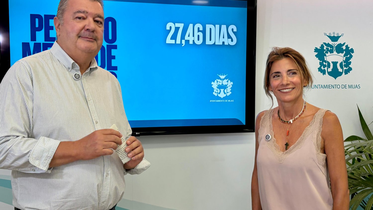 Mijas podrá acometer inversiones sostenibles tras reducir el periodo medio de pago