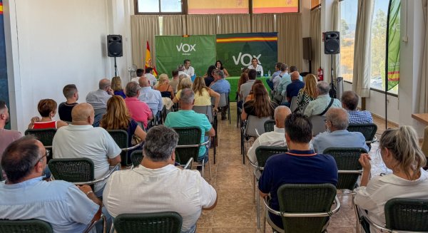 Vox continúa creciendo en Málaga y roza ya los 3.000 afiliados en la provincia