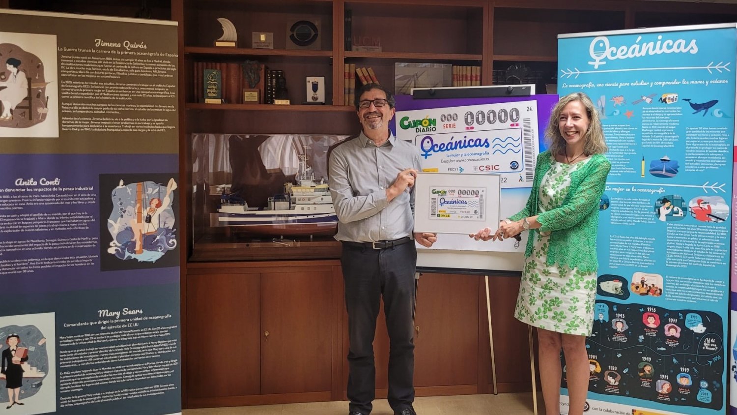 El IEO celebra el Día Mundial de los Océanos con los afiliados de la ONCE a través de actividades