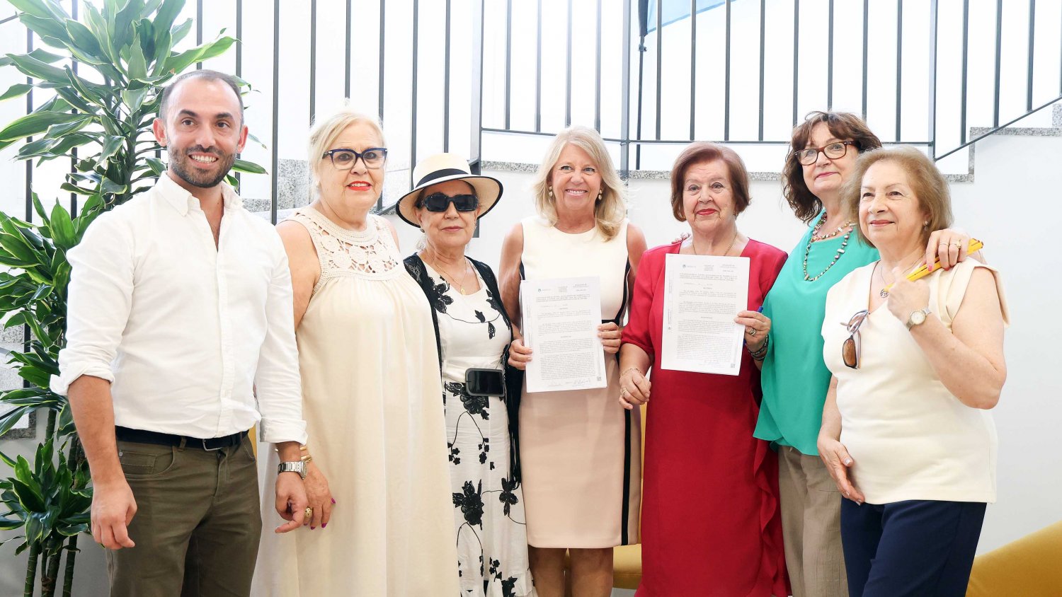 Marbella renueva su apoyo a la Asociación de Amas de Casa San Bernabé