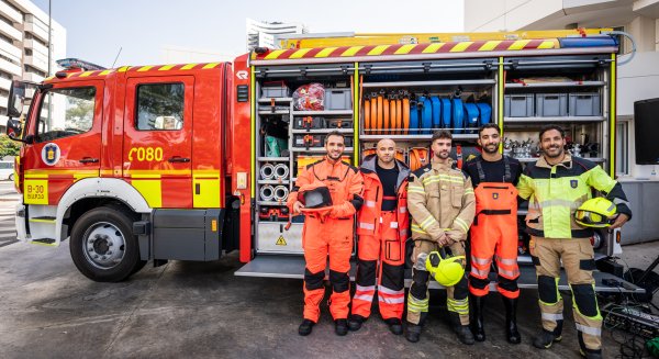 El Ayuntamiento de Málaga refuerza el Real Cuerpo de Bomberos con más efectivos, vehículos y equipos especializados