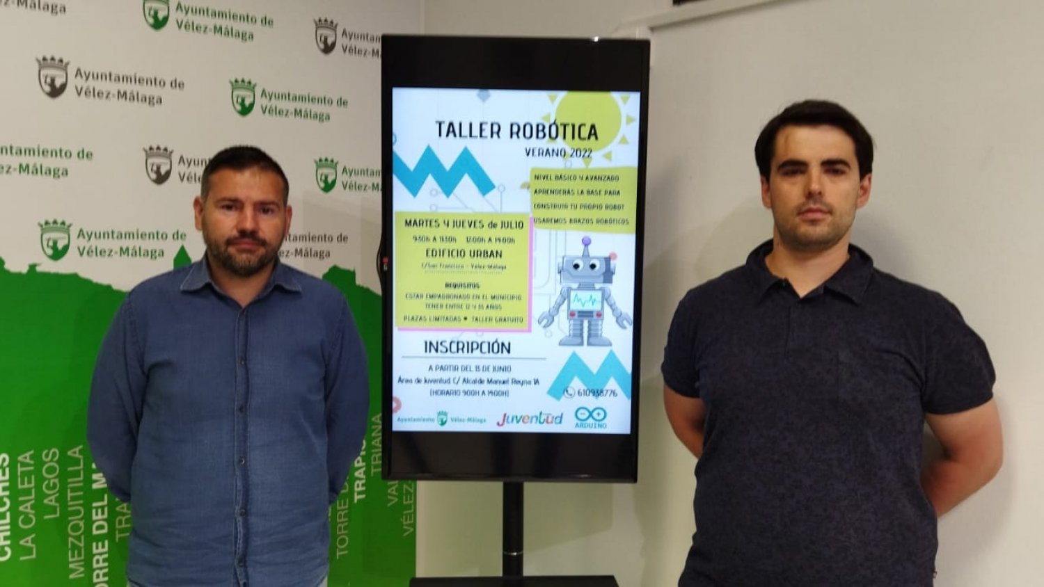 Vélez-Málaga oferta talleres gratuitos de robótica a los jóvenes en julio