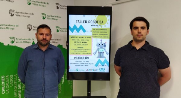 Vélez-Málaga oferta talleres gratuitos de robótica a los jóvenes en julio